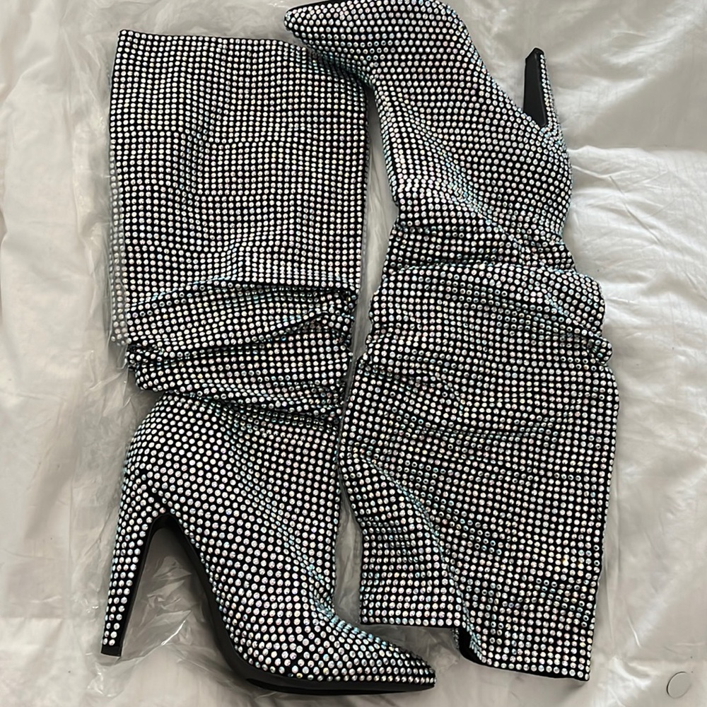 Steve Madden Rhinestone Boots
